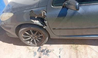 Chepes: investigan un acto de vandalismo contra un automóvil