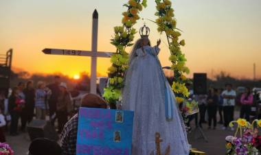 Sur Departamental: Emotivo encuentro de imágenes en el Paraje El Barrial