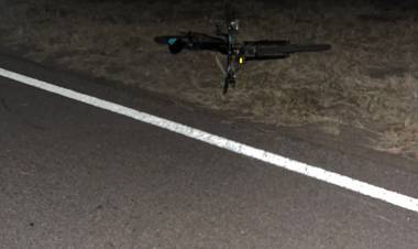 Ciclista herida tras colisión con camioneta en Ruta Provincial 28 cerca de El Portezuelo