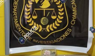 Departamento de investigaciones Chamical: secuestro de dinero en efectivo