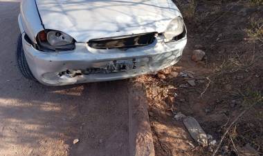 Chepes: conductor da positivo en control de alcoholemia tras derrape