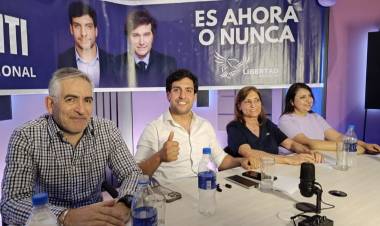 Gino Visconti celebró el triunfo y la banca en diputados