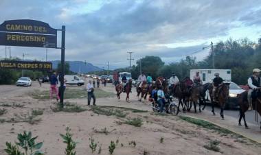 La imagen de la Virgen ya está en Chepes y comienzan las actividades religiosas