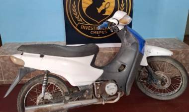 Chepes: Secuestraron una moto que tenía numeración adulterada