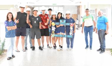 Alumnos de E.P.E.T. Nº1 de Chepes egresan con formación en Maestro Mayor de Obra