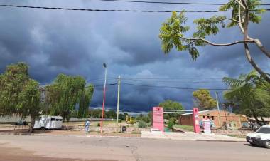 Fuertes lluvias registradas en Chepes y localidades cercanas