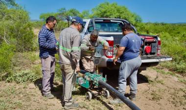 Chelcos: avanza la construcción del nuevo acueducto