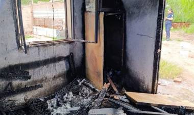 Incendio provocó importantes daños en una vivienda en Milagro