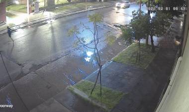 Importantes precipitaciones en el departamento Rosario Vera Peñaloza