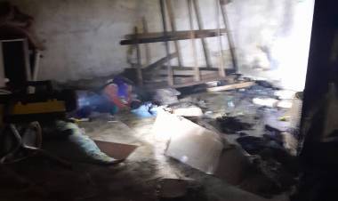 Incendio domiciliario en Las Toscas: no hubo heridos y solo se registraron daños materiales