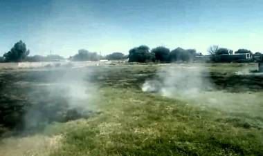 Chepes: Atentado contra el deporte: intencionalidad y daños en la cancha de Rieles Argentinos