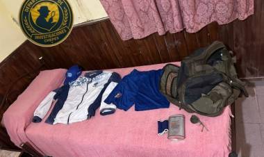 Chepes: allanamientos permitieron recuperar elementos robados y detener a un sospechoso sanjuanino