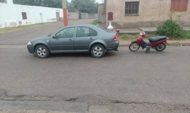 Adolescente resultó herida tras un choque en Ulapes