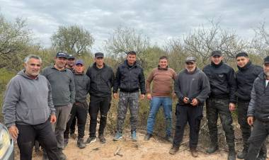 Hallaron sano y salvo al hombre que era intensamente buscado en zona rural del Dpto Juan Facundo Quiroga
