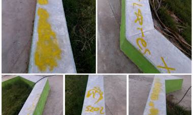Chepes: Preocupación por actos de vandalismo en el Bulevar Monseñor Angelelli