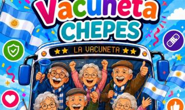 Chepes: intensifican la vacunación antigripal domiciliaria para adultos mayores