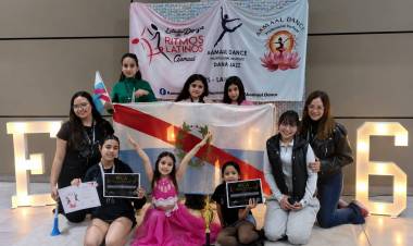 Aamaal Dance de Chepes se destaca en competencia internacional de danza