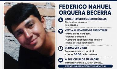 Encontraron en Chepes al adolescente que era buscado en Aimogasta