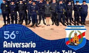 La Comisaría de Desiderio Tello celebra 56 años al servicio de la comunidad