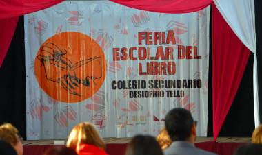Desiderio Tello se prepara para vivir la 4.ª edición de la Feria Escolar del Libro