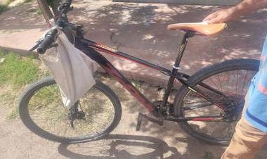 La Policía recuperó una bicicleta robada y será restituida a su propietario en Ulapes