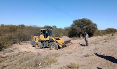 Chepes: Aclaran que la obra sobre Ruta Provincial N.º 29 se ejecuta en terrenos pertenecientes a Vialidad Provincial