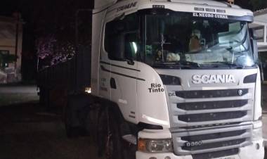 Secuestraron un camión con pedido de captura en Ruta 38