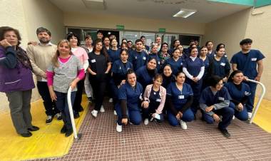 El Hospital Luis Pasteur de Chepes recibió a una segunda tanda de estudiantes de Enfermería