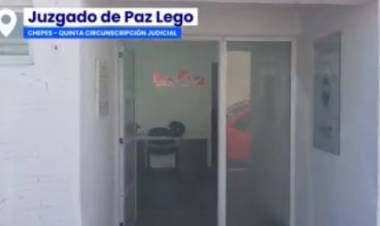 El Juzgado de Paz de Chepes renovó sus instalaciones para mejorar la atención a la comunidad