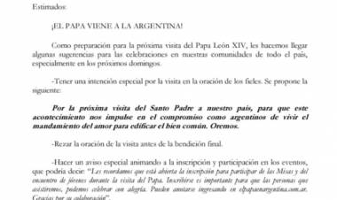 El papa León XIV visitará la Argentina y la Iglesia ya se prepara para recibirlo
