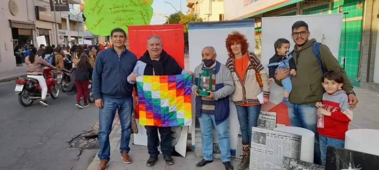 Derechos humanos participó de  la marcha por Angelelli.