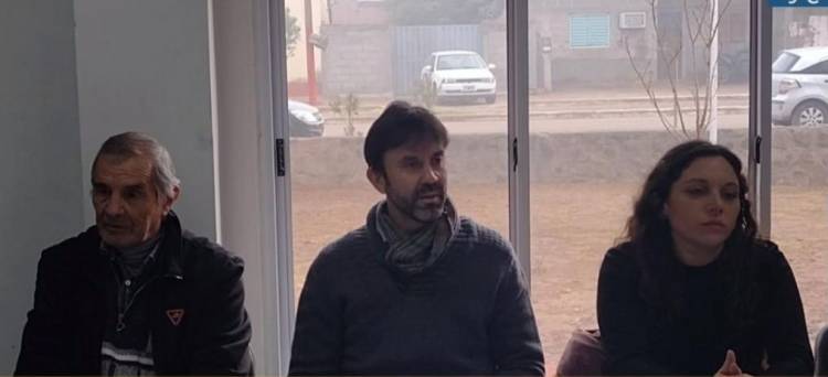 Felipe Álvarez visitó el Concejo Deliberante en Chepes.