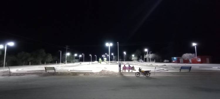 Un Departamento que Avanza y Crece: plaza de El Totoral pronta a inaugurarse.