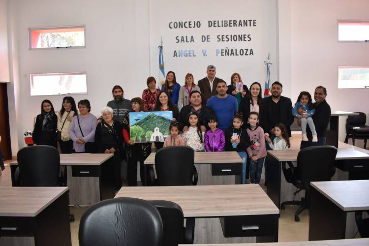 Culminó muestra de arte en el Concejo de Rosario Vera Peñaloza.