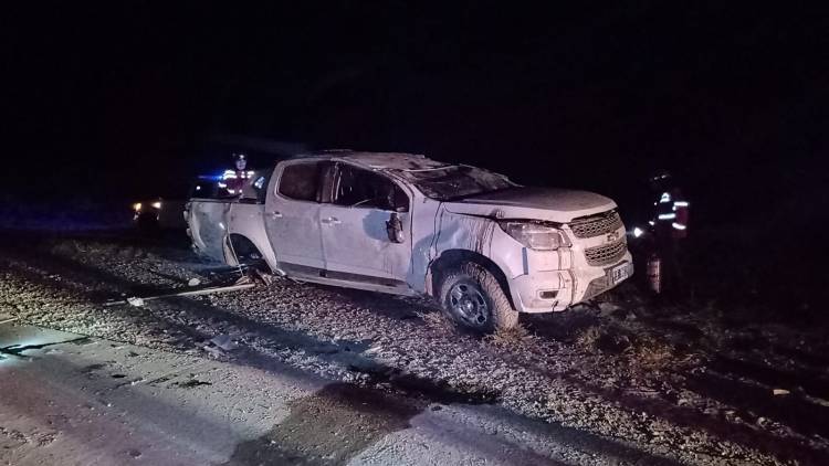 Luz Santangelo Carrizo protagonizó un accidente en Ruta Nacional Nº38.