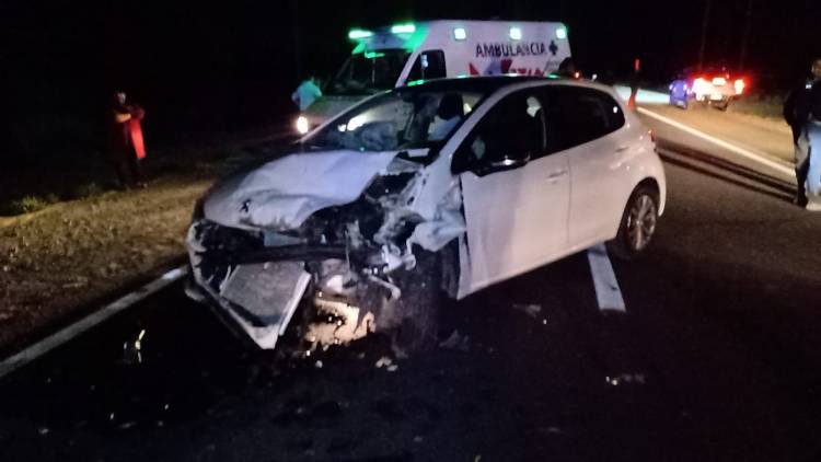 Luz Santangelo Carrizo protagonizó un accidente en Ruta Nacional Nº38.