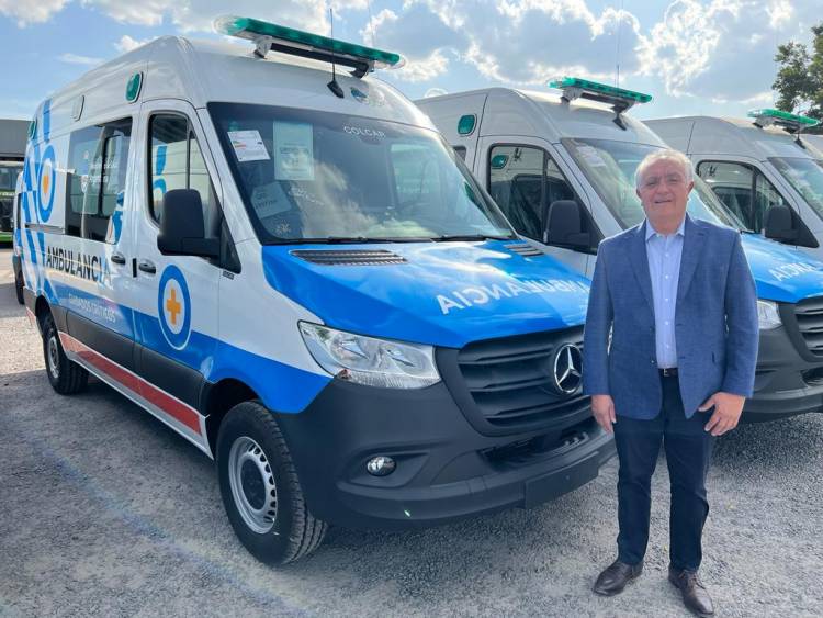 La Rioja recibió ocho ambulancias del gobierno nacional.