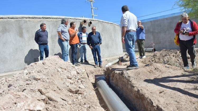 Chepes: Nueva planta potabilizadora, medidas de cuidado del agua y situacion hidrica departamental.