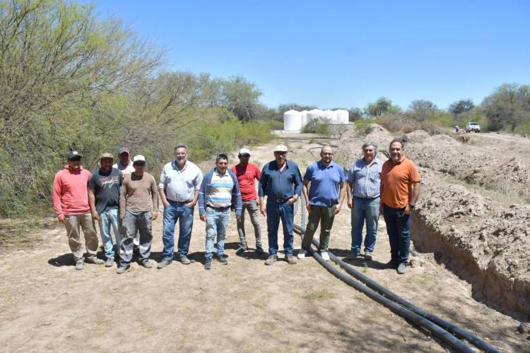 Chepes: Nueva planta potabilizadora, medidas de cuidado del agua y situacion hidrica departamental.