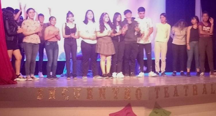 Alumnos de escuelas de Chepes expresaron su arte escénico.