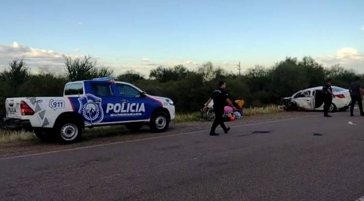 Trágico accidente vial en Chepes: Una persona falleció y hay 7 heridos.