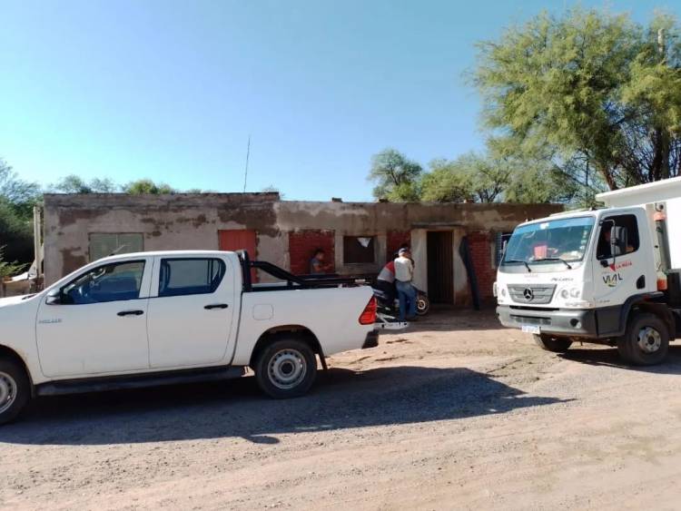 Abordaje territorial en la localidad de Desiderio Tello.