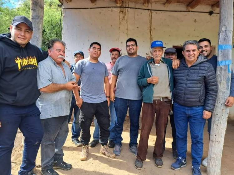 Antonio Godoy: Avanza la electrificación rural para quebrada del vallecito.