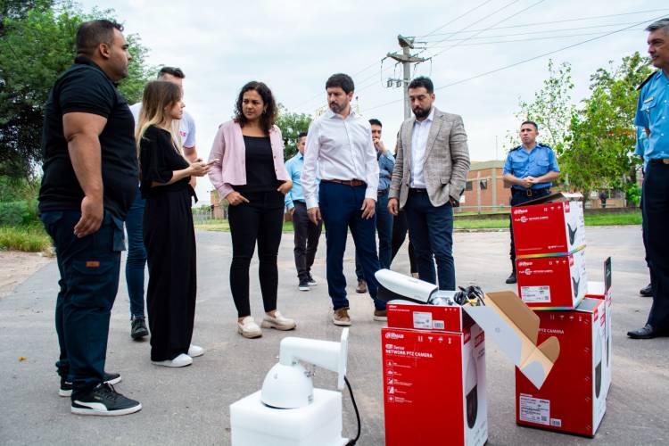 Proyectan sistema de videovigilancia para el Parque Industrial.