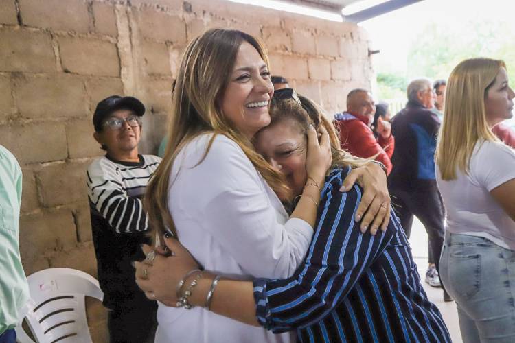 Tere Madera en Chepes “El objetivo de este proyecto que encabeza Ricardo, es el desarrollo para que todos tengan las oportunidades que merecen”.