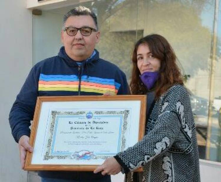 Radio Orión de Chepes recibió distinción Pedro Ignacio de Castro Barros.