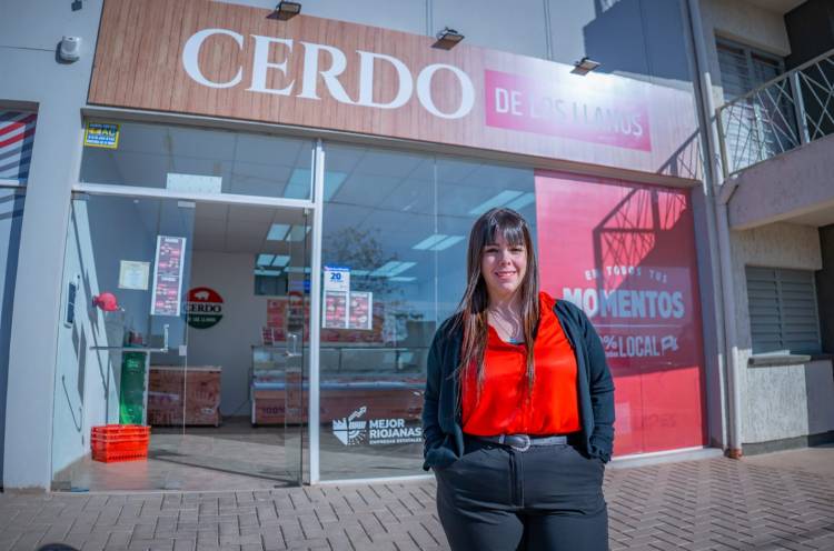 La nueva sucursal de Cerdo de los Llanos lleva 6 toneladas de carne vendidas desde su inauguración