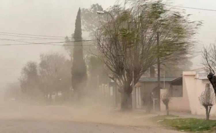 Alerta Amarilla por viento zonda para este jueves 10 de agosto