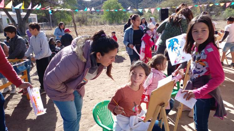 Kermes de las Infancias se festejó en la localidad de Villa Casana