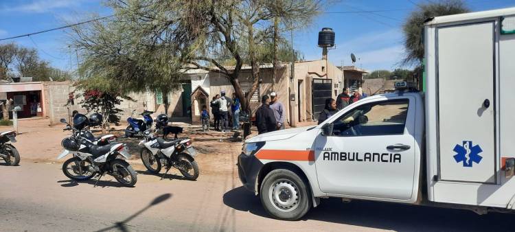 Chepes: hombre sexagenario sufre quemaduras por explosión de garrafa